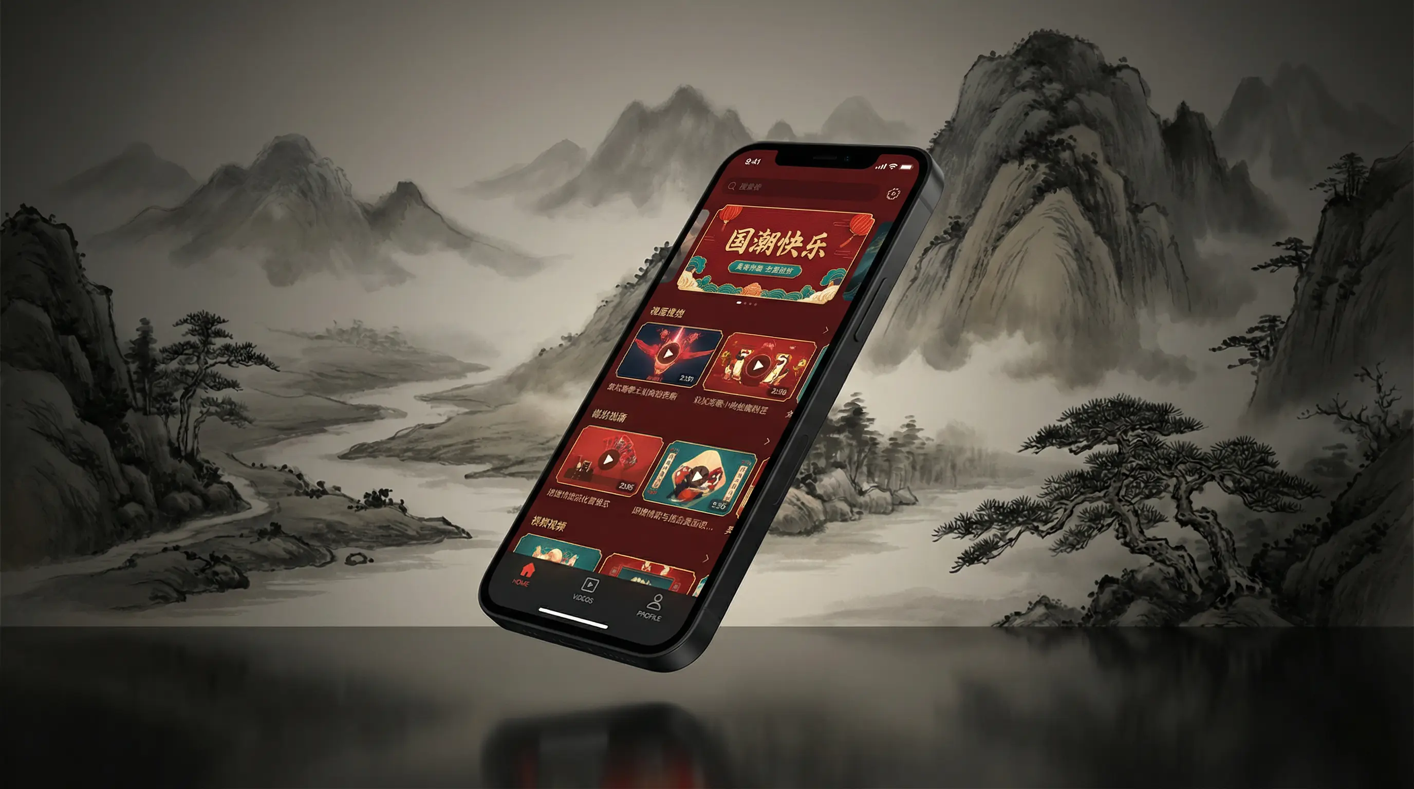 年阿宾 移动端APP界面展示